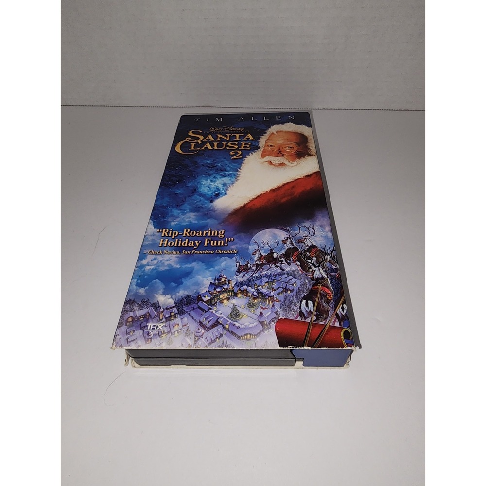 The Santa Claus‎ Clause 2 VHS Disney Cassette Movie